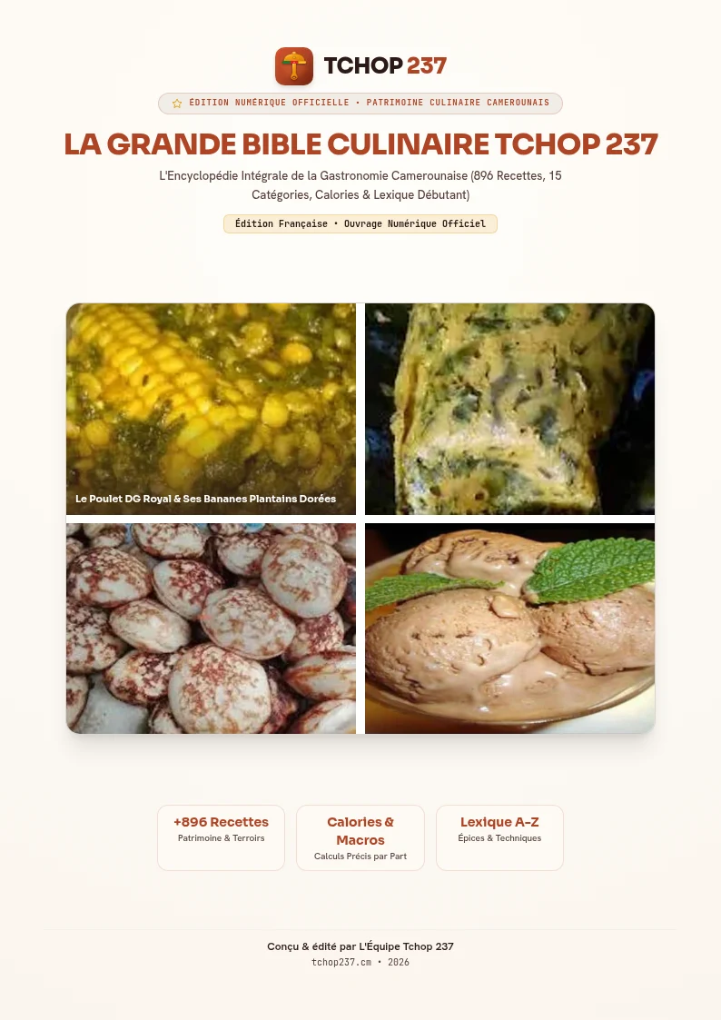 La Grande Bible Culinaire Tchop 237